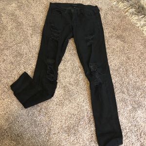 Flying monkey skinny jeans